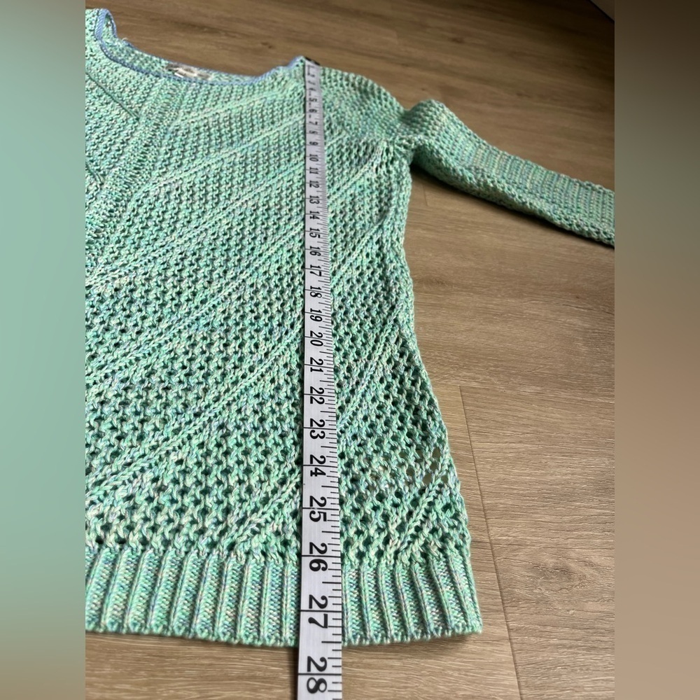 JohnPaulRichard Open Knit Sweater sz L - Picture 6 of 7
